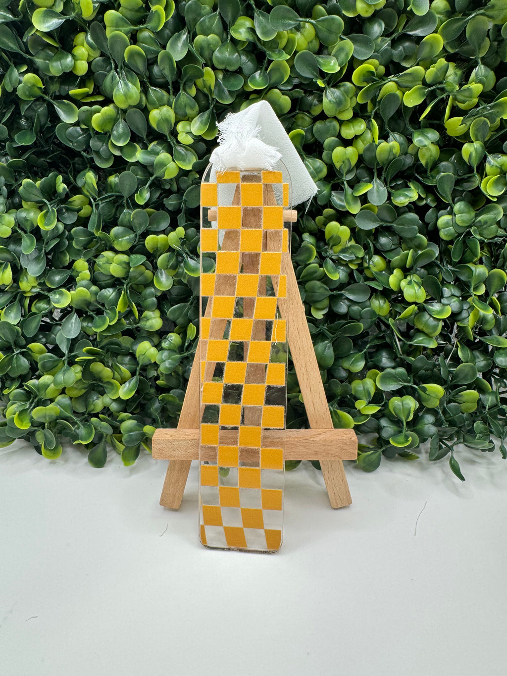 Checkered Bookmark