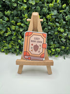 Cozy Book Lover Sticker