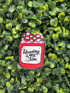 Reading is My Jam Sticker