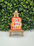 Hot Girls Read Sticker