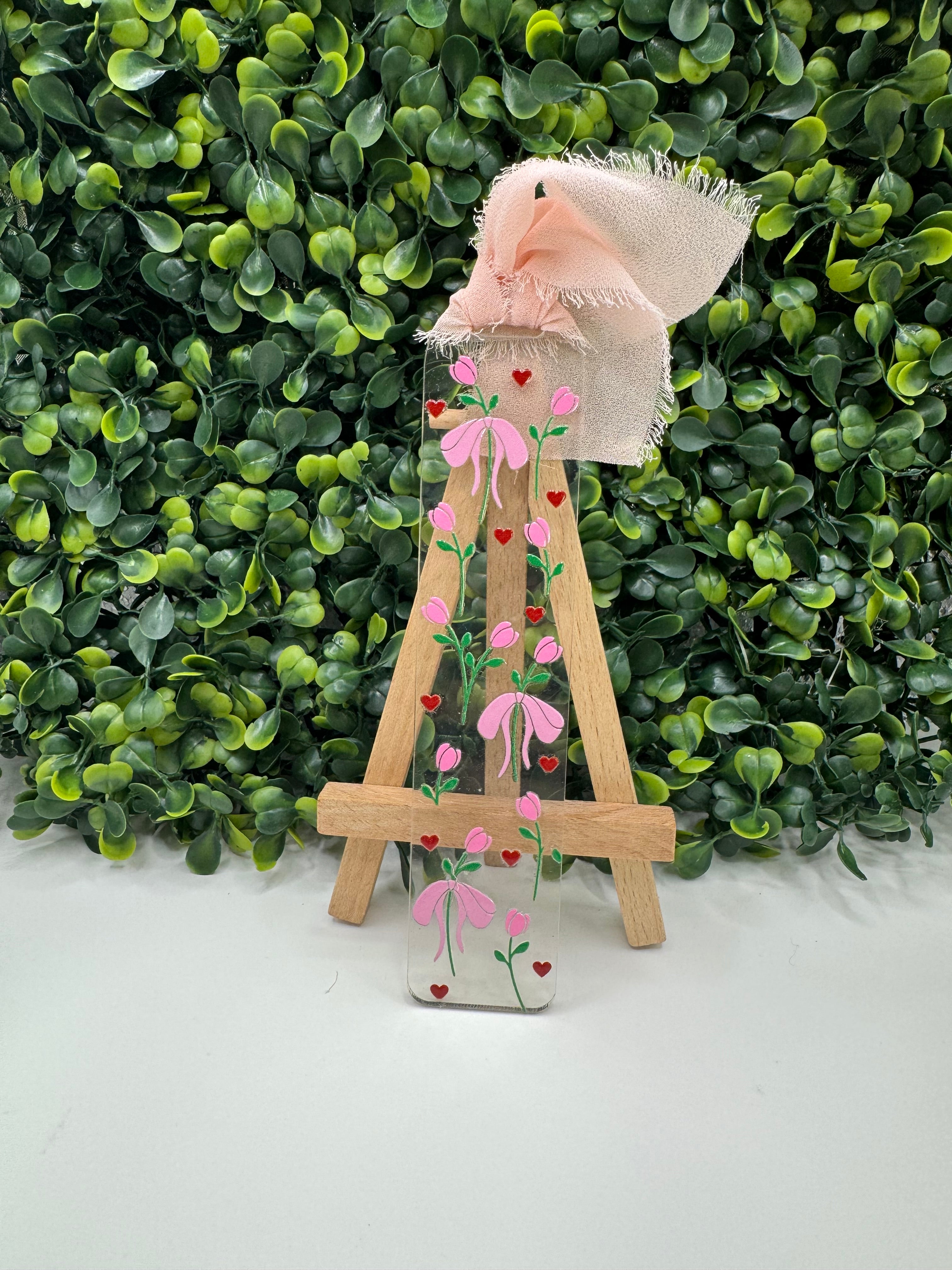 Tulip Bow Bookmark