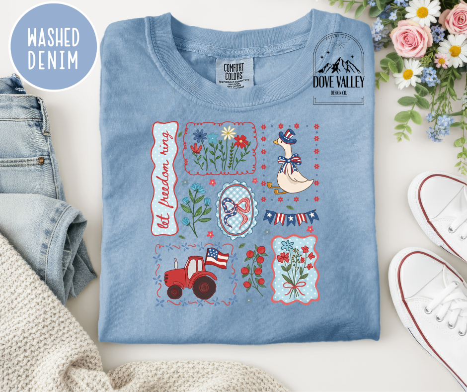 Americana Patchwork T-shirt