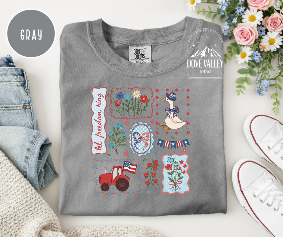 Americana Patchwork T-shirt