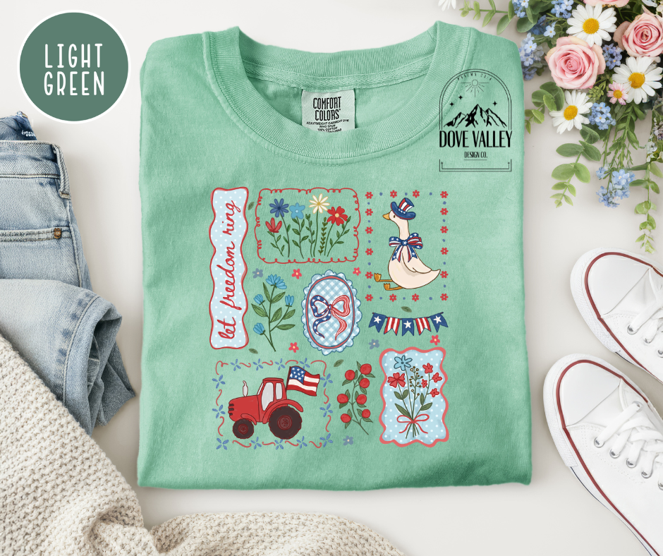 Americana Patchwork T-shirt