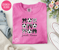 Soccer Mama with Bows T-shirt