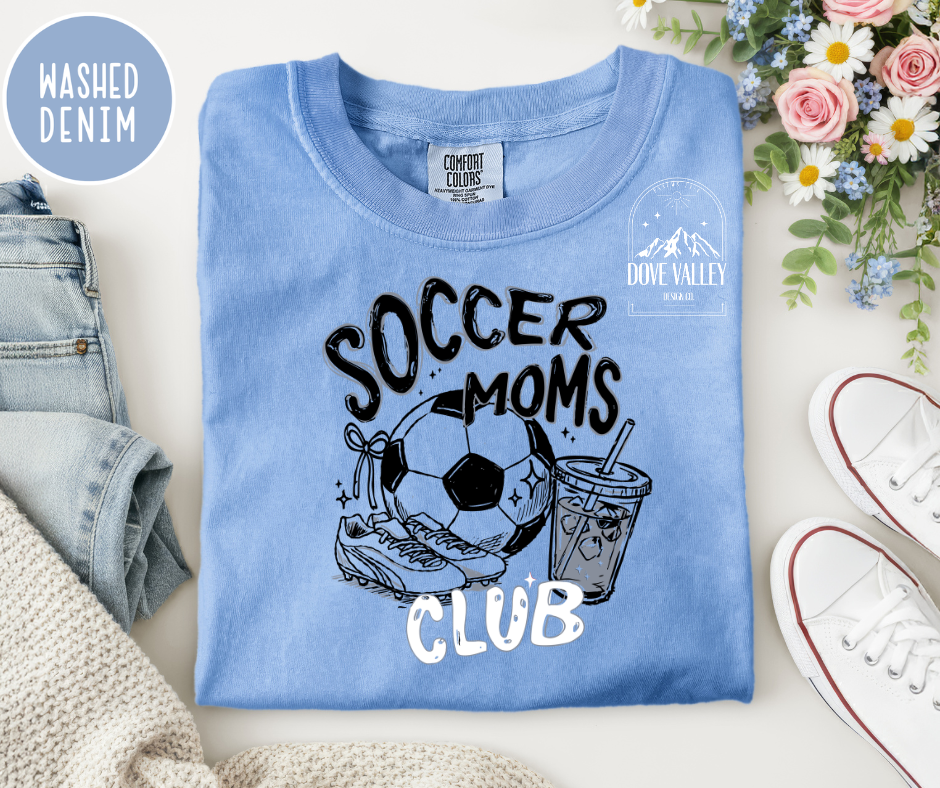 Soccer Moms Club T-shirt
