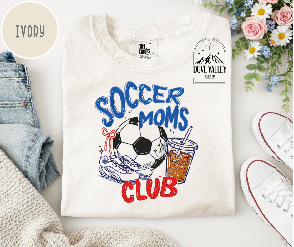 Soccer Moms Club T-shirt