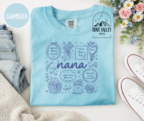 "Nana" Quote Stamp Design
