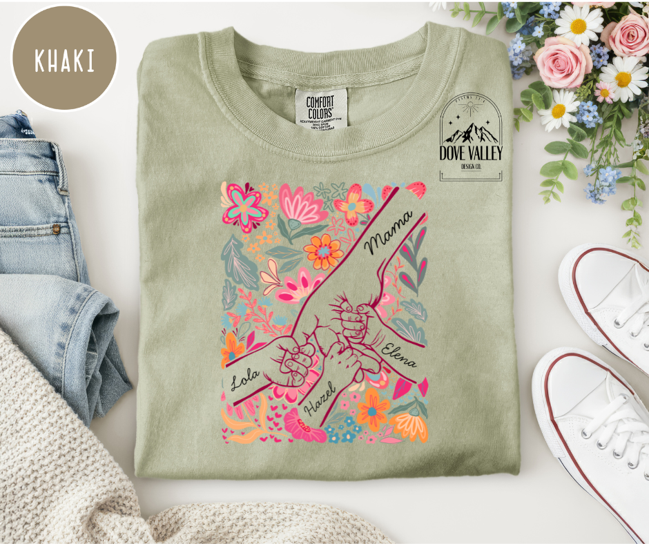 Customizable Mama T-shirt