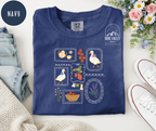 Vintage Cottage Garden T-shirt